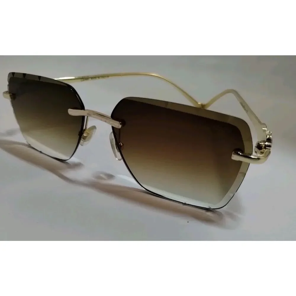 Panthere de Cartier Sunglasses for Men - OW3079 6014-151 - Made in Italy